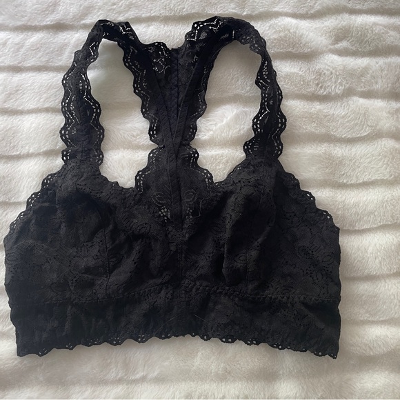 Felina Lace Racerback Bralette Bundle Sz M - Picture 4 of 7